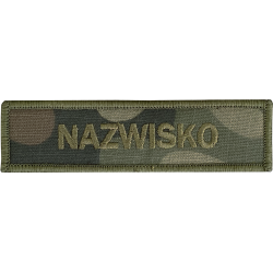 Nazwisko na mundur RZEP wz2010 us22