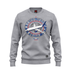 BLUZA BEZ KAPTURA BOEING 737 Vintage