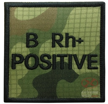 Naszywka Grupa Krwi DOWOLNA