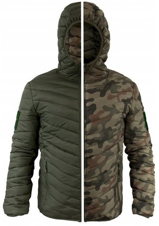 Texar Kurtka Puchowa ciepła Reverse Dwustronna WZ93