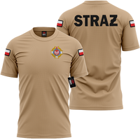 Koszulka ZOSP STRAŻ POŻARNA haftowana