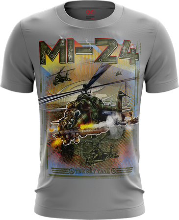 Mi-24 Sky Tank KOSZULKA ZE ŚMIGŁOWCEM