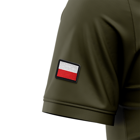 KOSZULKA POLO Z HAFTEM - POLSKA WALCZĄCA