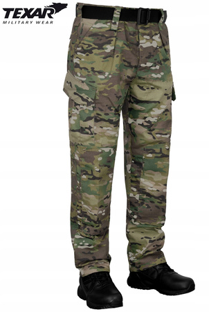 Spodnie Wojskowe WZ10 TEXAR Rip-Stop do Munduru MC Camo