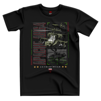 KOSZULKA MILITARNA APACHE AH-64 ACTION