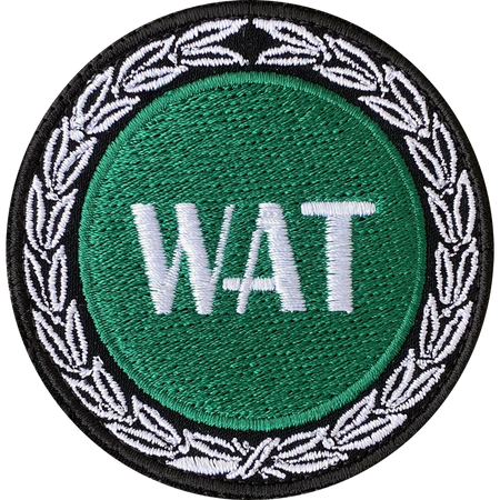 NASZYWKA Wojskowa Akademia Techniczna WAT - naszywka polowa