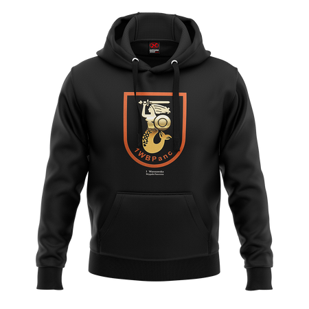 BLUZA Z KAPTUREM - 1 Warszawska Brygada Pancerna - Tarcza