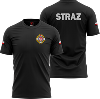 Koszulka ZOSP STRAŻ POŻARNA haftowana