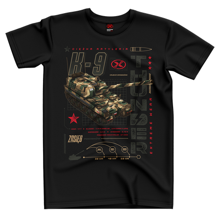 KOSZULKA BAWEŁNIANA K9-THUNDER