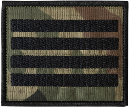 Plutonowy Stopień naszywka wz2010 na Goretex