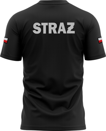 Koszulka ZOSP STRAŻ POŻARNA haftowana