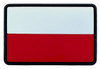 Emblemat Flaga PL gumowa