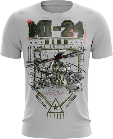 Mi-24 HIND koszulka bawełniana