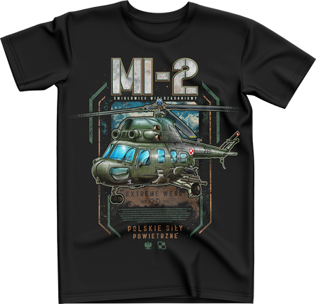 MI-2 Koszulka ze ŚMIGŁOWCEM