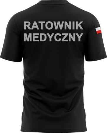 RATOWNIK MEDYCZNY ODBLASK + FLAGA