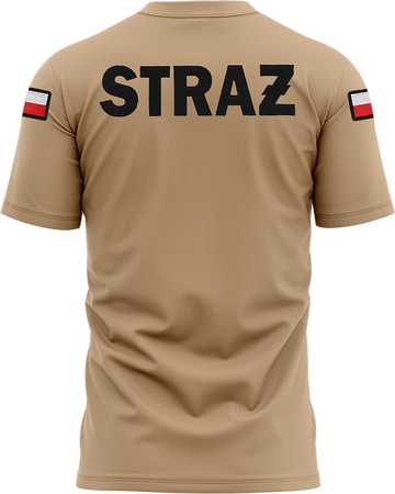 Koszulka ZOSP STRAŻ POŻARNA haftowana