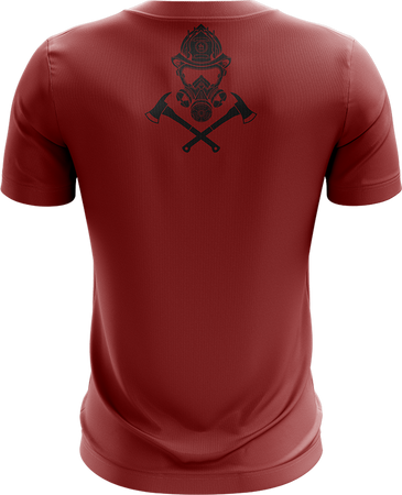 Straż Pożarna Pierwszy Wchodzi Ostatni Wychodzi Termoaktywna