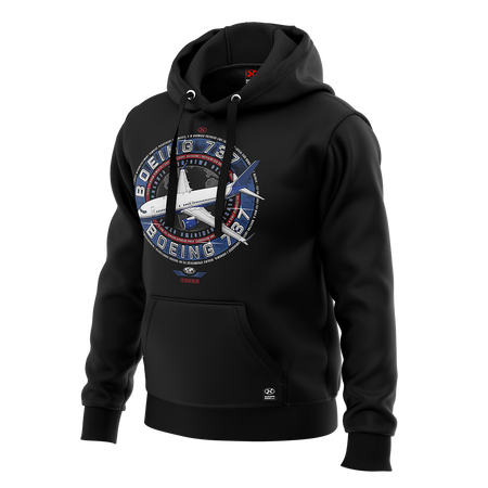 BLUZA Z KAPTUREM BOEING 737 Vintage
