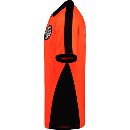 Koszulka POLO RATOWNIK MEDYCZNY eXtreme RESCUE - ORANGE FLUO Z ODBLASKOWĄ NASZYWKĄ I NAPISEM NA PLECACH