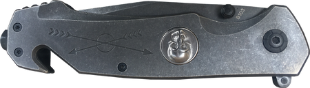 Nóż Ratowniczy KANDAR z czaszką