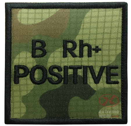 Naszywka Grupa Krwi DOWOLNA