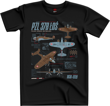 KOSZULKA PZL 37B ŁOŚ Tech