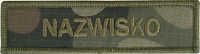 Nazwisko na mundur RZEP wz2010 us22