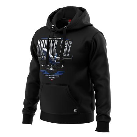 BLUZA Z KAPTUREM BOEING 737