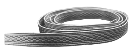 TAŚMA DYSTYNKCYJNA do munduru 8mm szara 1m