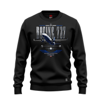 BLUZA BEZ KAPTURA BOEING 737