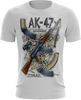 AK-47 Kalashnikov koszulka bawełniana