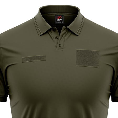 WOJSKOWA KOSZULKA POLO Z RZEPAMI