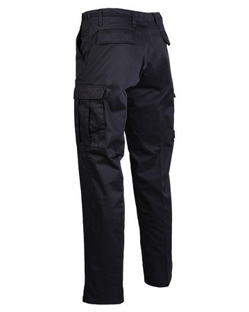 SPODNIE BOJÓWKI M65 BDU MIL-TEC CZARNE