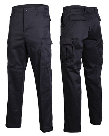 SPODNIE BOJÓWKI M65 BDU MIL-TEC CZARNE