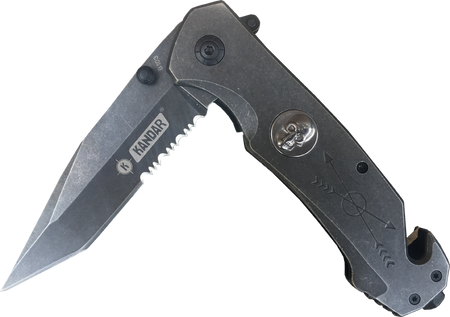 Nóż Ratowniczy KANDAR z czaszką