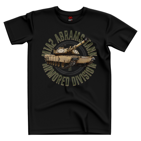 KOSZULKA Z CZOŁGIEM M1A2 ABRAMS CircleF
