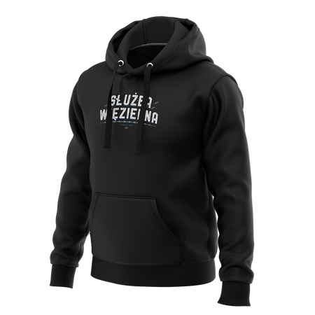 BLUZA Z KAPTUREM SŁUŻBA WIĘZNIENNA - Circle