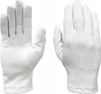 RĘKAWICZKI wojskowe do munduru galowego BIAŁE wzór 543/MON