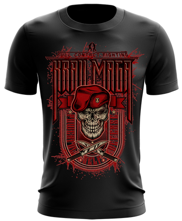 Krav Maga Skull koszulka Termoaktywna