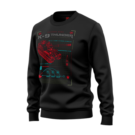 BLUZA BEZ KAPTURA - K9 THUNDER TECH