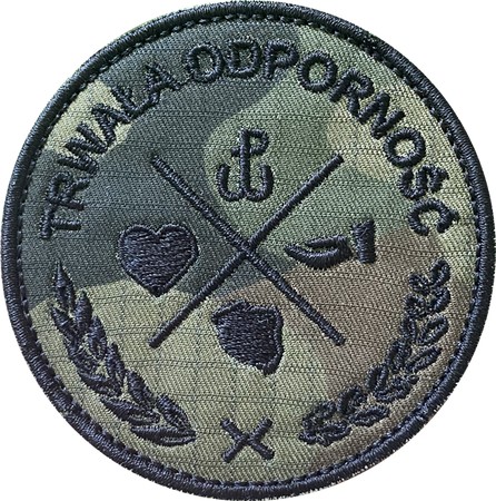 Naszywka TRWAŁA ODPORNOŚĆ Obrona terytorialna