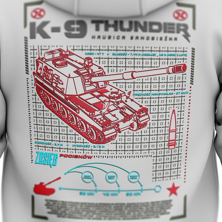 BLUZA Z KAPTUREM - K9 THUNDER TECH