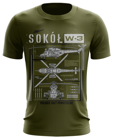 "Sokół W-3" koszulka termoaktywna