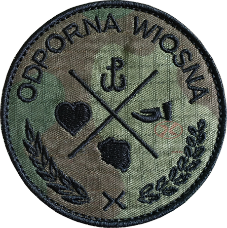 Odporna Wiosna Naszywka WOT