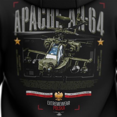 MILITARNA BLUZA Z KAPTUREM APACHE AH-64 PL