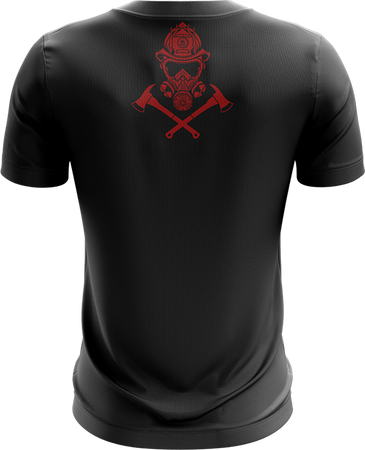 Straż Pożarna Pierwszy Wchodzi Ostatni Wychodzi Termoaktywna