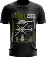 "Sokół W-3" koszulka bawełniana