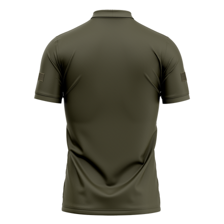 WOJSKOWA KOSZULKA POLO Z RZEPAMI