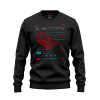 BLUZA BEZ KAPTURA - K9 THUNDER TECH