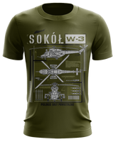 "Sokół W-3" koszulka termoaktywna